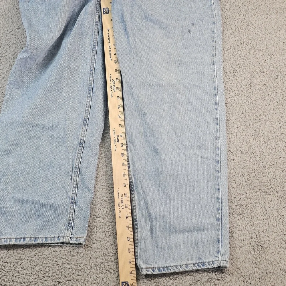 Levis 560 Jeans Mens 36x30 Light Blue Relaxed Tapered Comfort Fit Denim